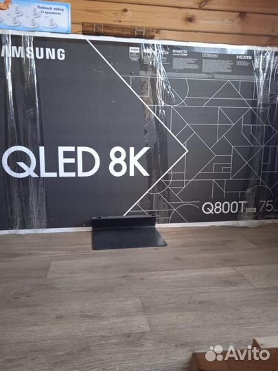 Телевизор qled 8K UHD Samsung QE75Q800TAU