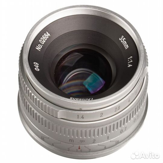 Объектив 7artisans 35mm F1.4 APS-C Sony E сер