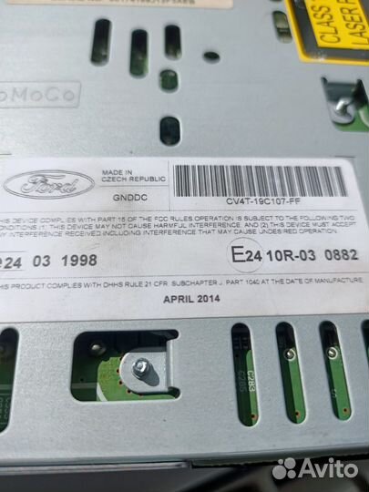 Магнитола Ford mondeo 5