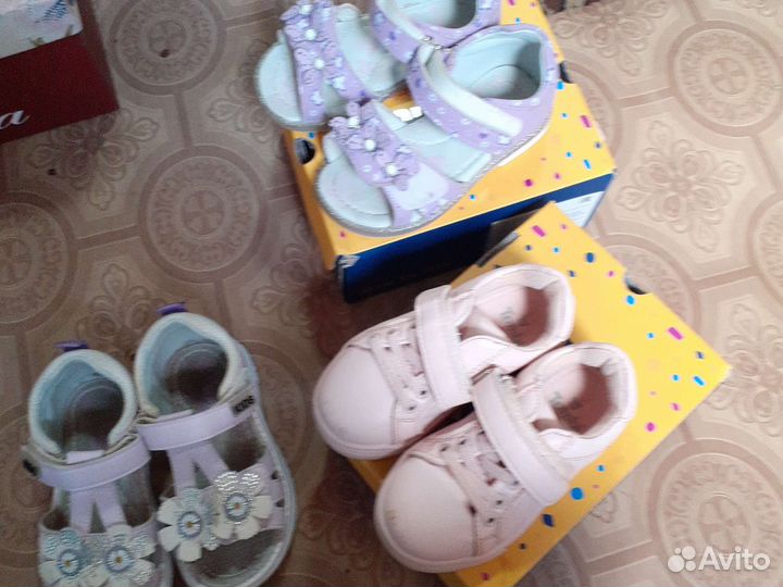 Пинетки для девочки