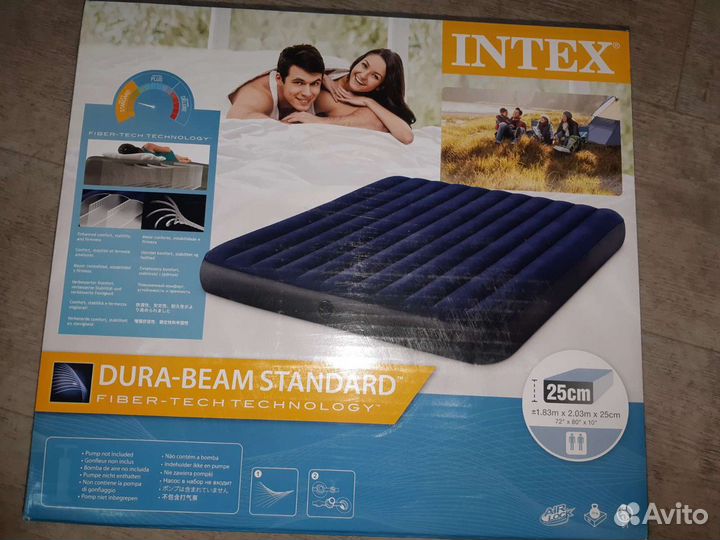 Надувной матрас intex