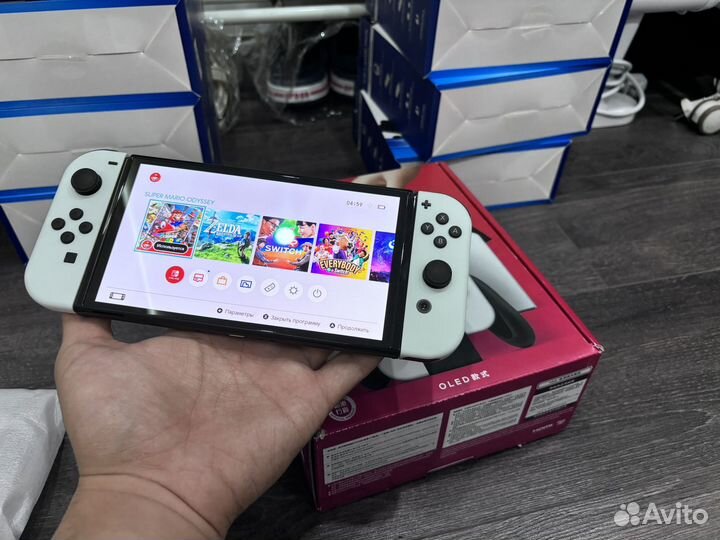 Новая Nintendo switch Oled прошитая