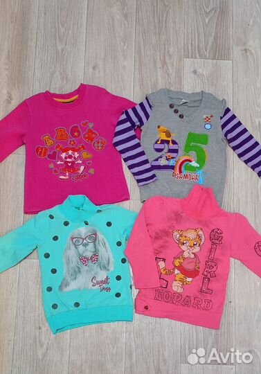 Кофты на девочку р.98
