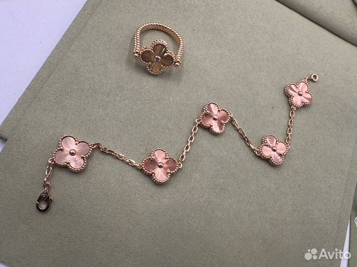 Серьги van cleef