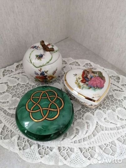 Лиможские шкатулки, редкие, France, Limoges