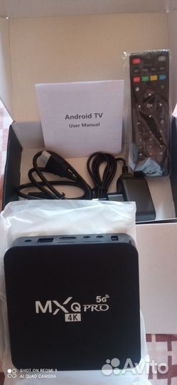 SMART TV приставка MXQ Pro4K 1/8гб