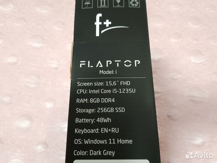 Ноутбук F+ Flaptop I-Series, i5-1235U Обмен