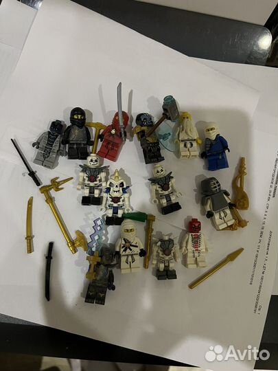 Lego ninjago фигурки