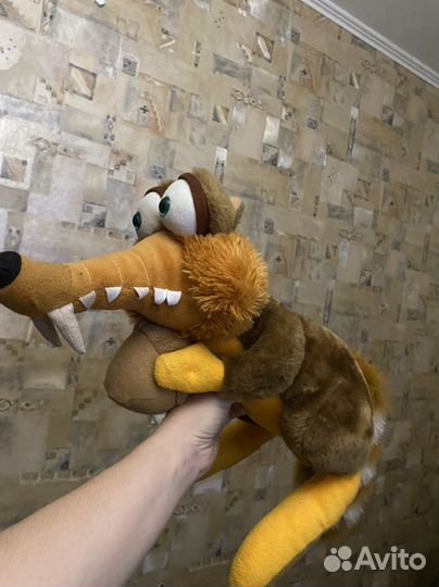 Белка из Мадагаскара игрушка мягкая