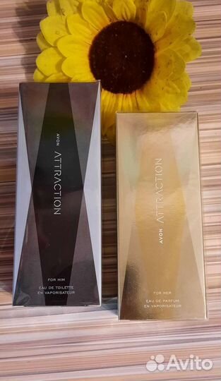 Набор avon attraction,новый