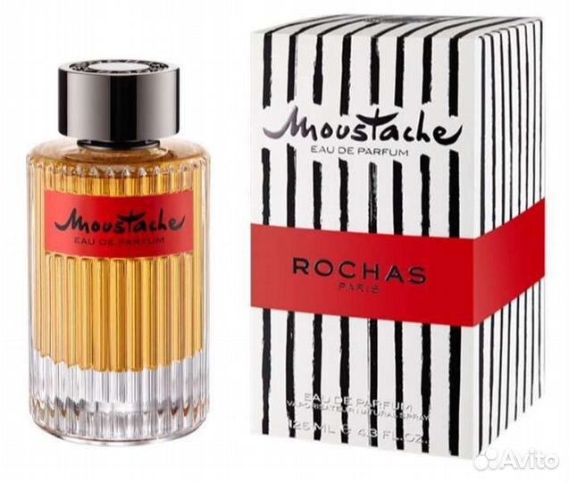 Мужской парфюм класса люкс rochas moustache 125ml