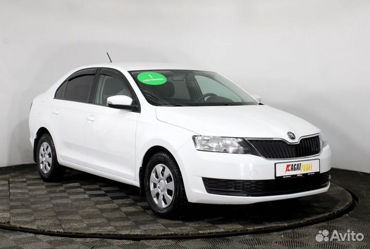 Skoda Rapid 1.6 МТ, 2018, 89 090 км