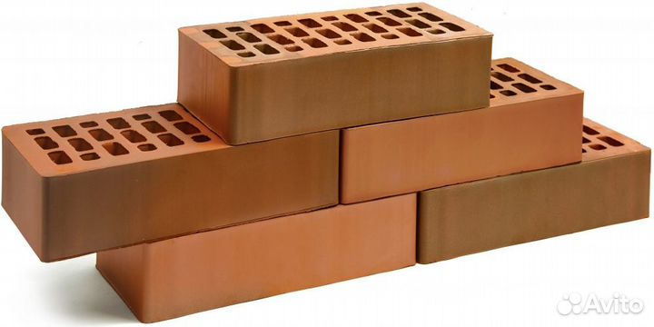 Кирпич облицовочный гладкий