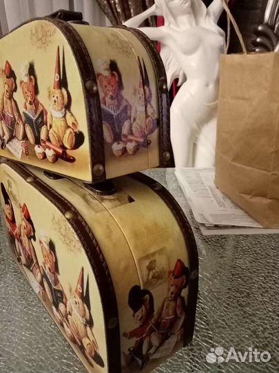 Сундуки интерьерные винтажные, прованс