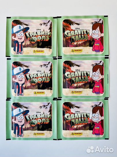 Panini Гравити Фолз наклейки