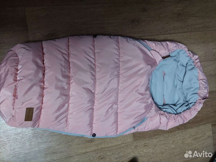 Зимний конверт в коляску mansita