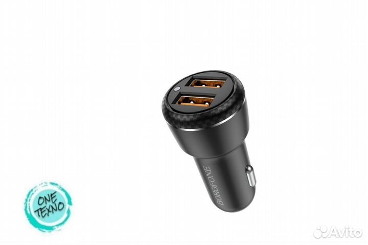 BZ17 азу 2USB(18w+18w) Borofone