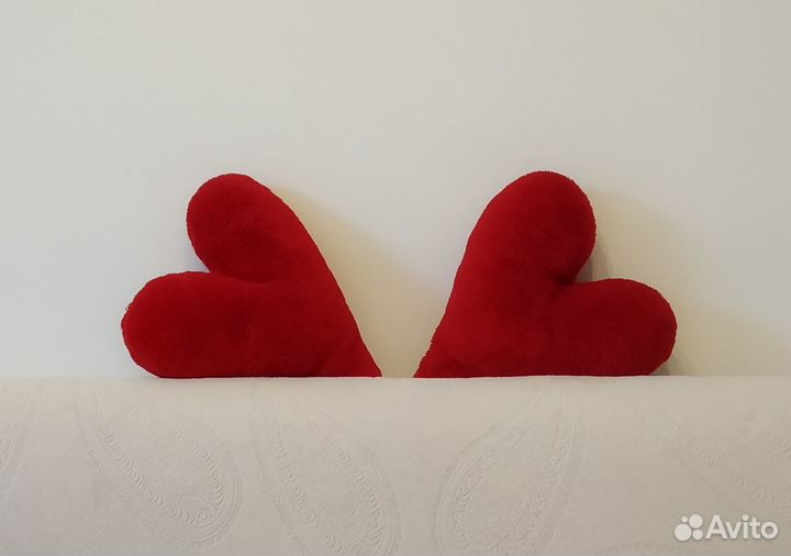 Подушки-сердца из Стокманн