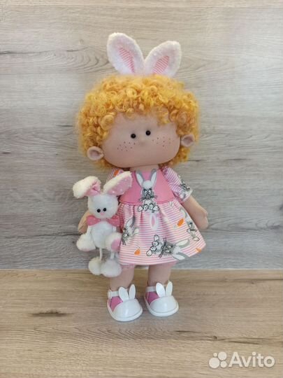 Текстильная интерьерная кукла