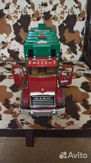 Брудер bruder мусоровоз и бетономешалка bruder