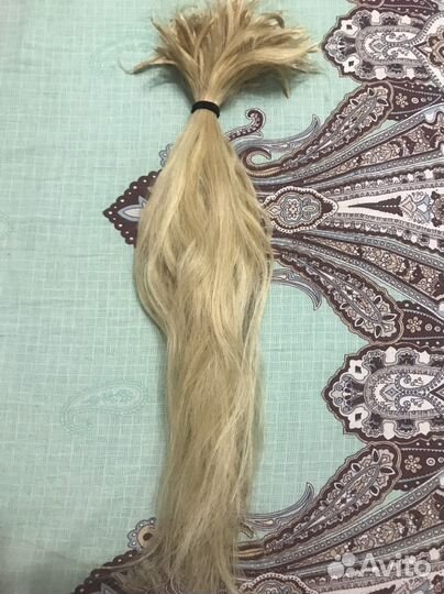 Волосы для наращивания 45-50 см б/у