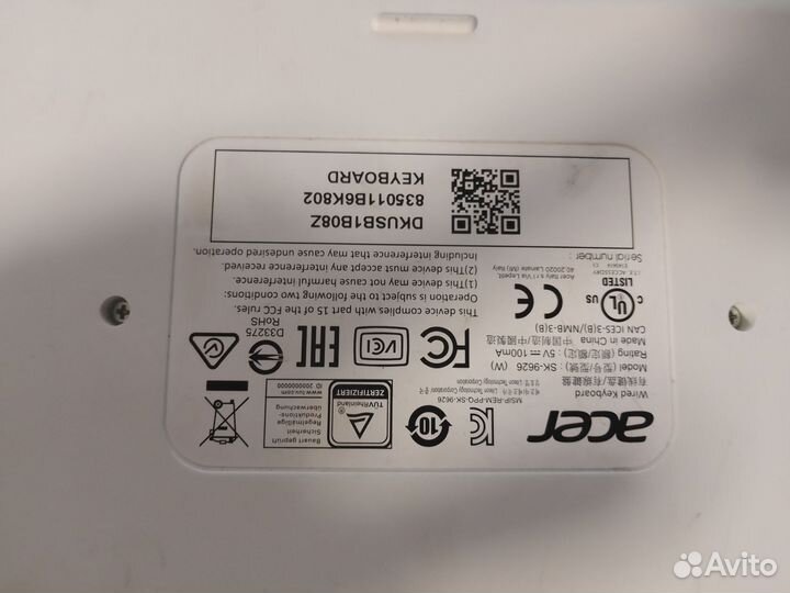 Клавиатура acer