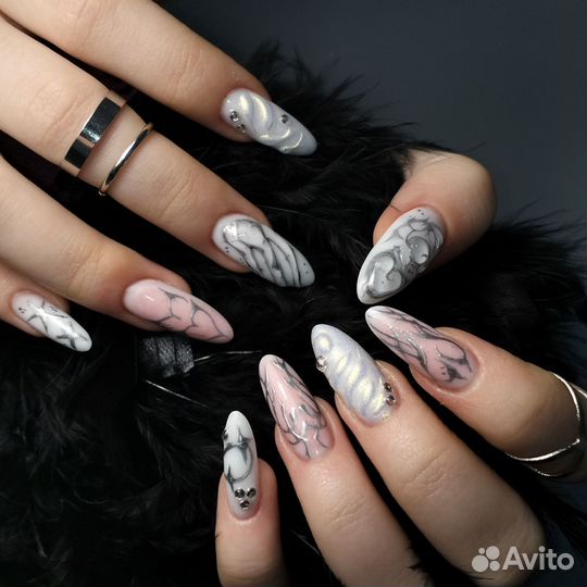 Маникюр/Наращивание на типсы/верхние формы