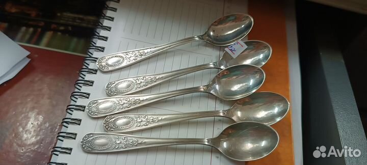 Ложки кофейные мнц мельхиор