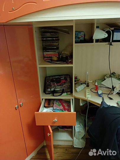 Детская кровать от 3 лет с матрасом бу