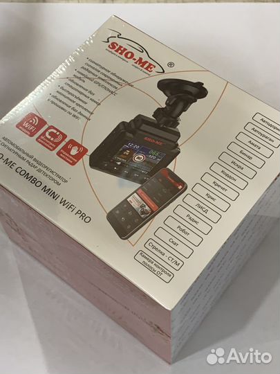 Видеорегистратор Sho-Me Combo Mini WiFi Pro