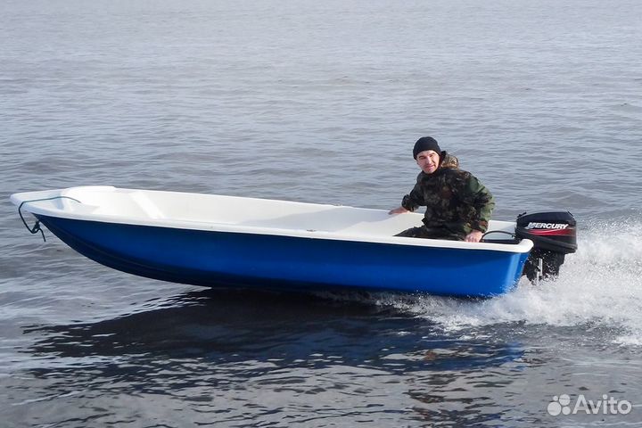 Моторная лодка с вёслами Виза Легант-390 Моторка