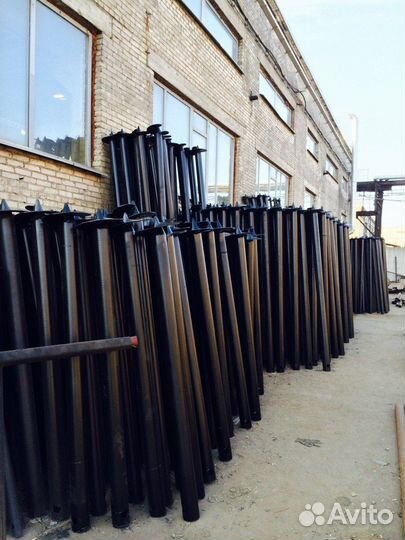 Винтовые сваи для фундамента