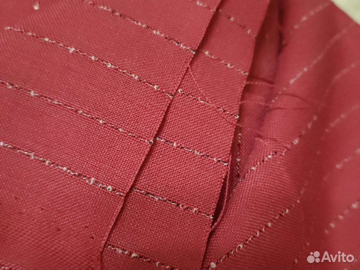 Ткань малиновая, 3 метра