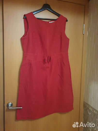Красное платье на 50 размер