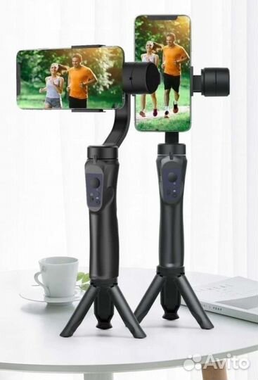 Стабилизатор монопод для телефона 3х осевой