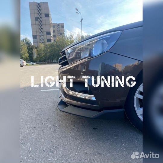 Юбка на бампер веста тюнинг