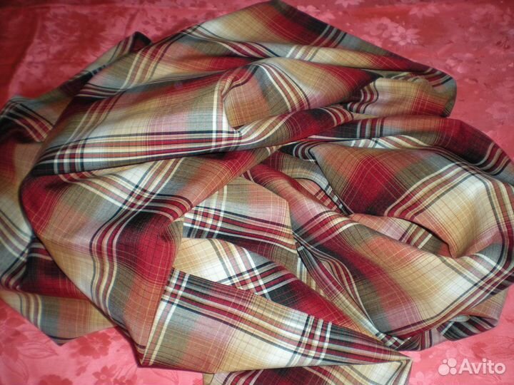 Ткань в клетку 1,5*2,5 цена за отрез