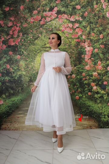 Платье сетчатое