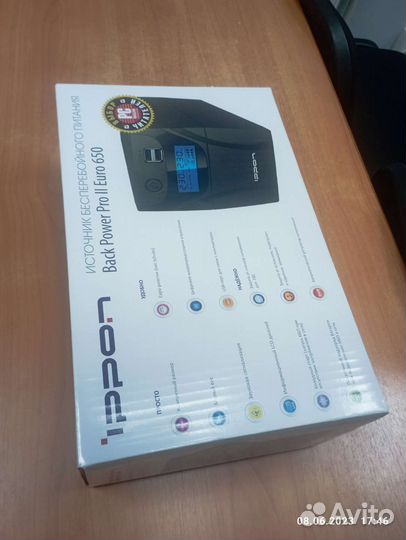 Интерактивный ибп ippon Back Power Pro II Euro 650