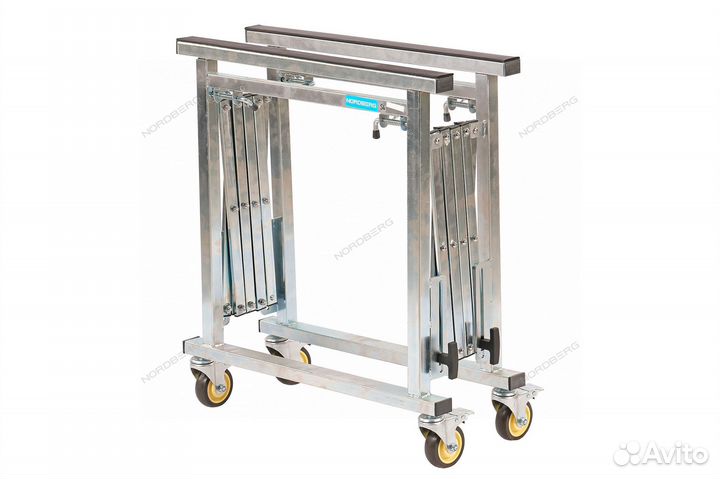 Стенд для ремонта больших деталей раздвижной