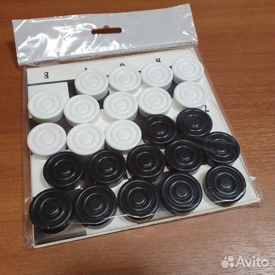 Набор для игры в шашки (новый)
