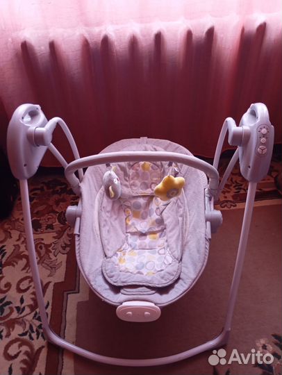 Детская качеля шезлонг