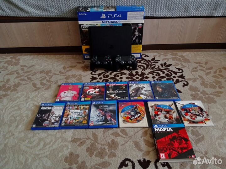 Игровая приставка sony playstation 4