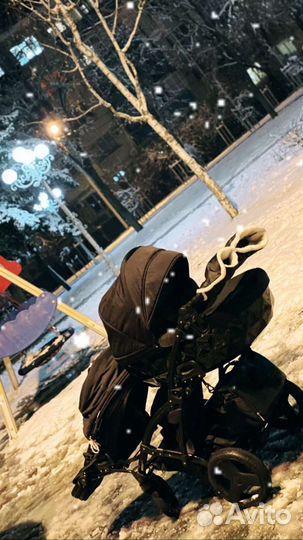 Коляска детская для двойни 2 в 1 junama diamond