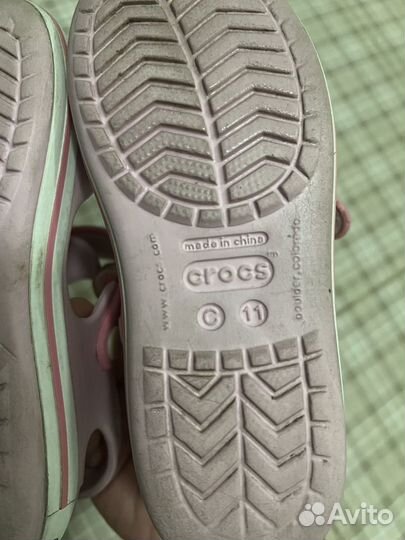 Сандалии crocs c11 для девочки (оригинал)