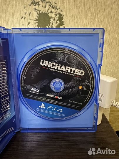 Uncharted утраченное наследие ps4 диск