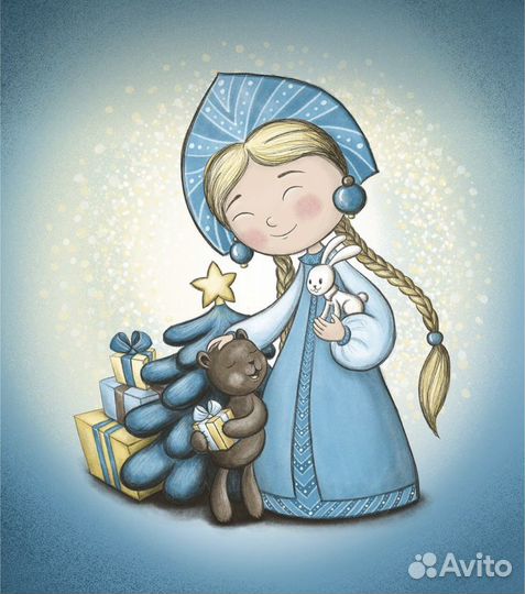 Новогодняя сказка для малышей