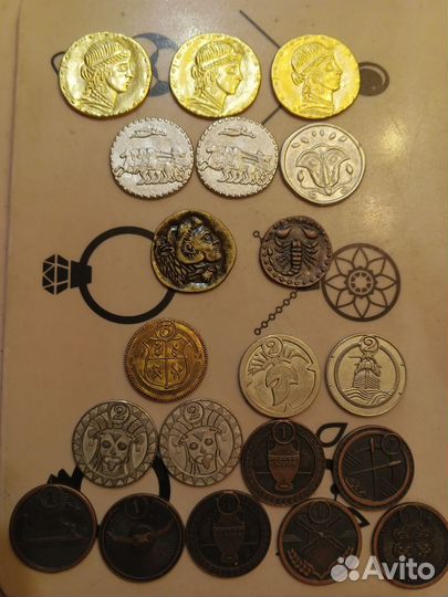 Монеты магнит, пятерочка