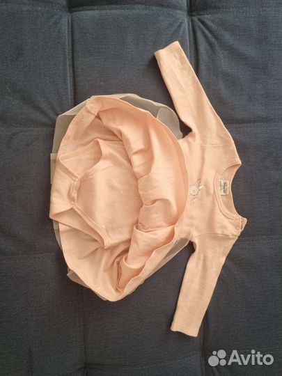 Платье боди для девочки 80