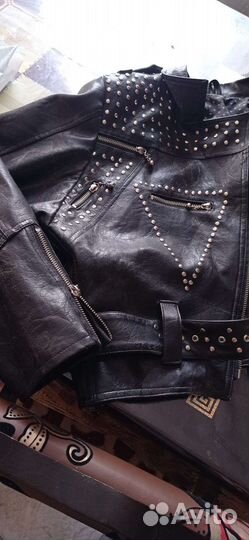 Кожаная куртка косуха